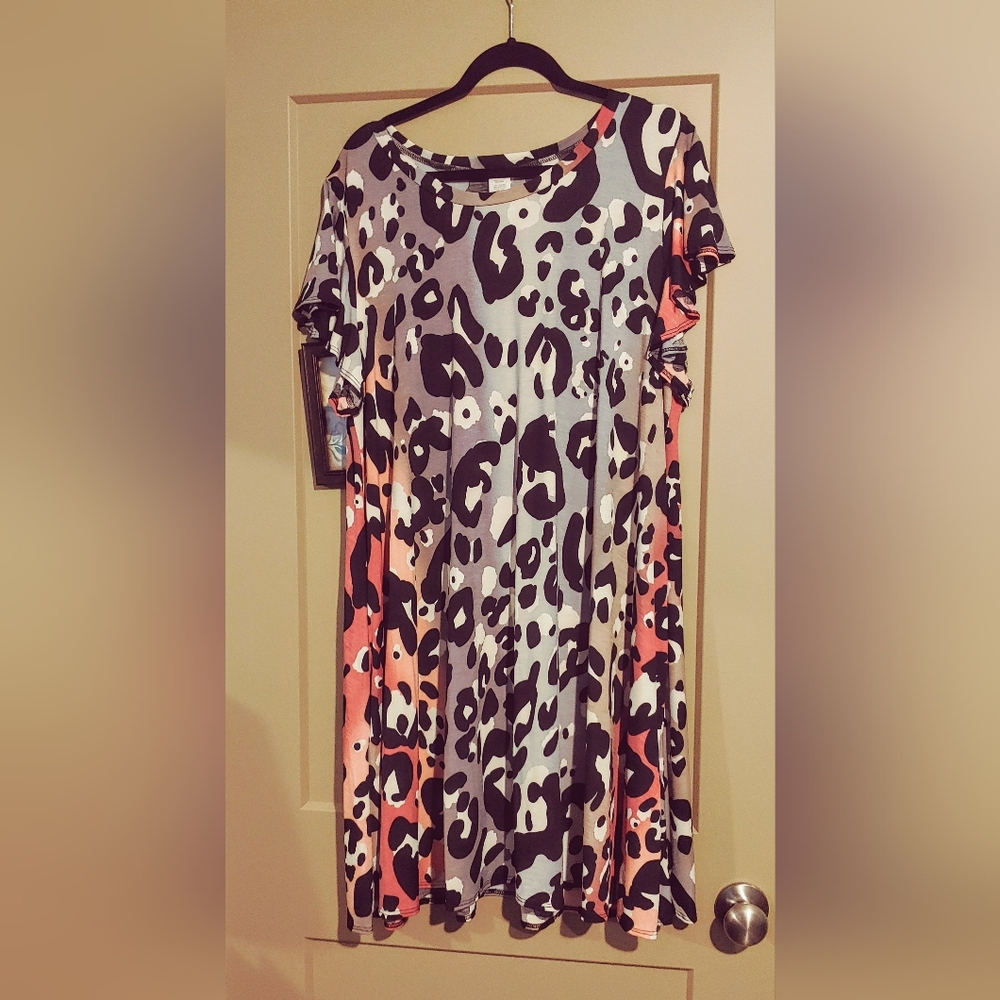 Animal Print Dress